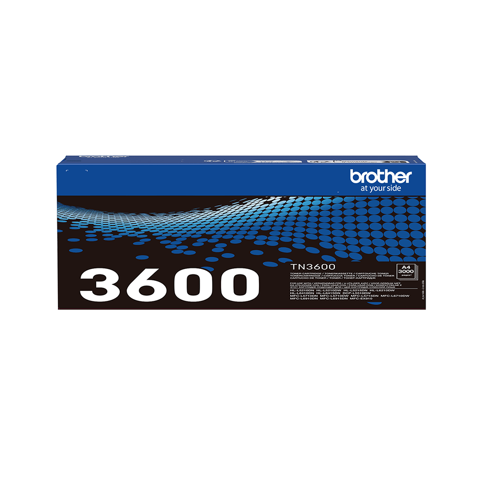 TN-3600 - tonerkassett - svart 4